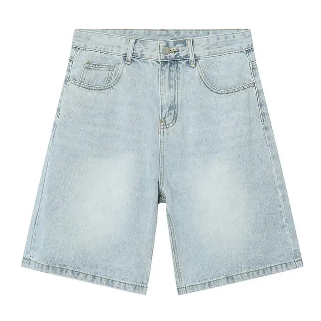 Vintage Blue Denim Shorts