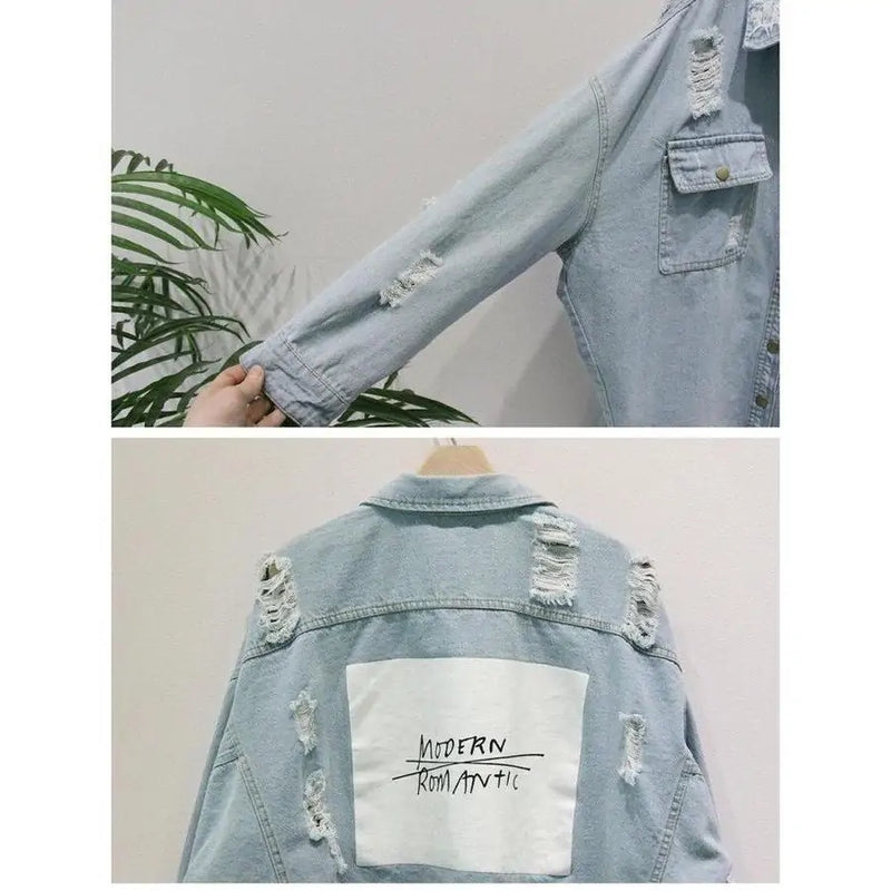 Modern Romantic Denim Jacket