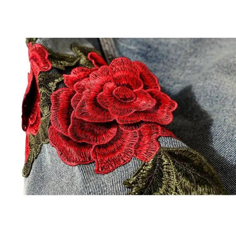 Smell The Roses Denim Jacket